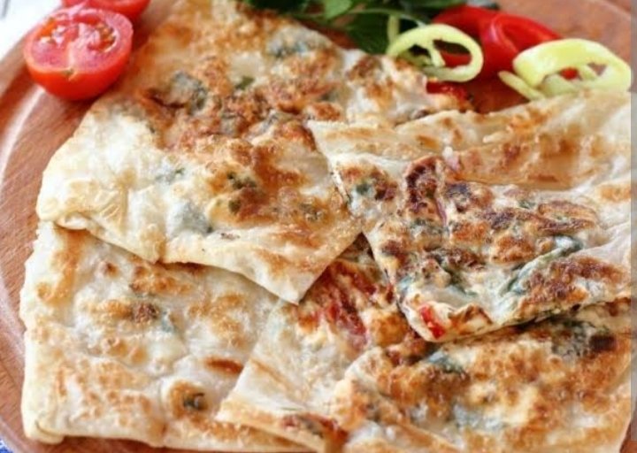 Sebzeli Kaşarlı Gözleme 